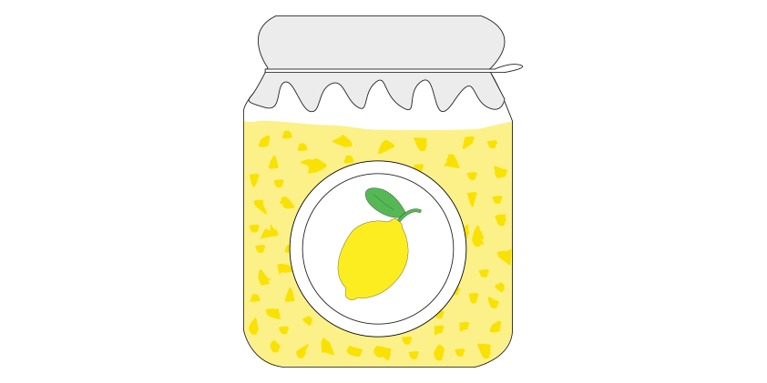 Confiture de citrons<br>(420g)