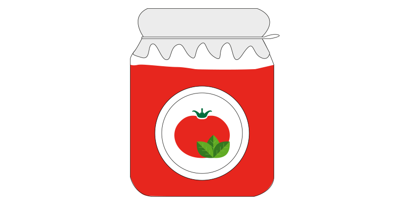 Tomate triturado con albahaca<br> (650g) 