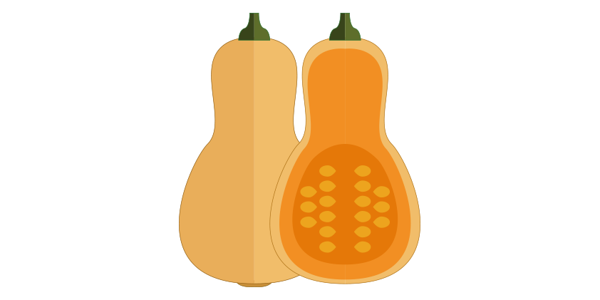 Calabaza Cacahuete Ecológica<br>(2 ud ≈ 2 kg)